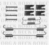 BORG & BECK BBK6165 Accessory Kit, disc brake pads